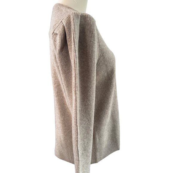 NWT XL Stitches & Stripes Beige Ribbed Sweater Acrylic/Cotton Blend - Picture 4 of 13